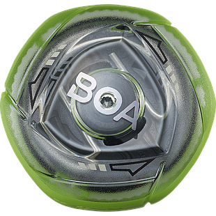 Repuesto SHIMANO de zapatilla BOA SH-RC901 green izquierdo Kit 2