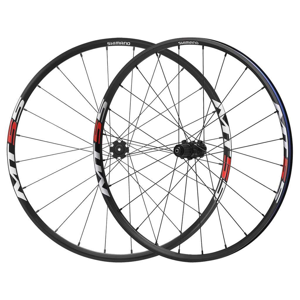 Ruedas SHIMANO 26 WH-MT55 black par