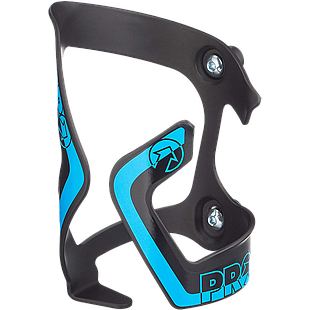 Soporte PRO Bottle lateral Cage R Alloy black/blue PRBC0025