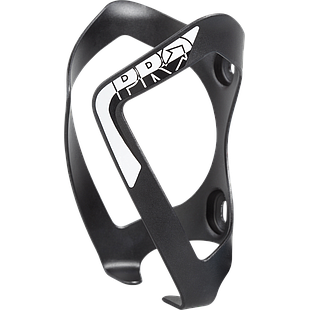 Soporte PRO Bottle Cage Alloy black/white PRBC0012