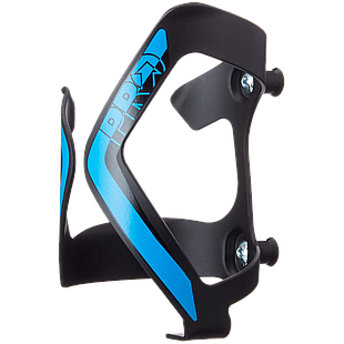 Soporte PRO Bottle lateral Cage L Alloy black/blue PRBC0024