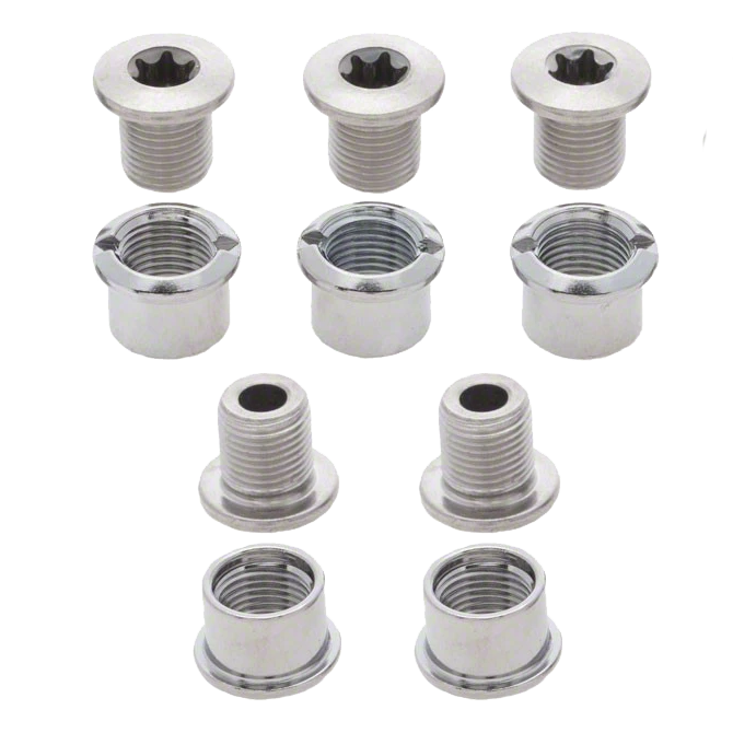 Tornillo y Tuerca SHIMANO coronilla FC-5700 5setS