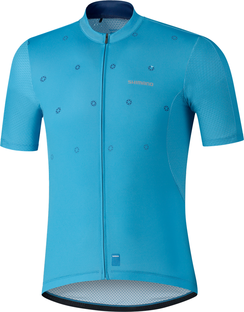 Jersey SHIMANO AEROLITE Hombre m/corta S Blue