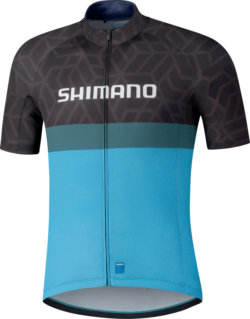 Jersey SHIMANO TEAM Hombre m/corta S Black/Blue