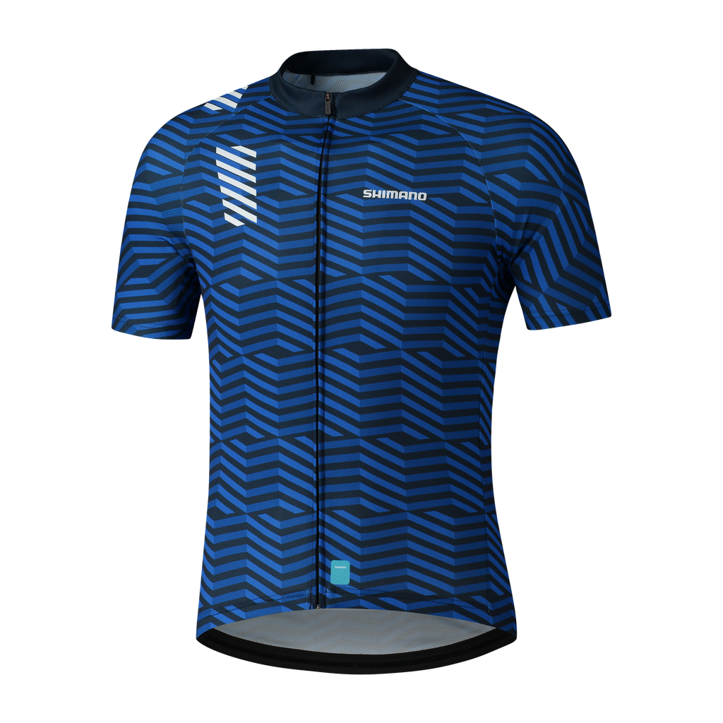 Jersey SHIMANO TEAM Hombre m/corta L Blue