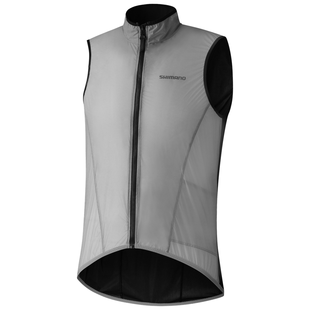 Chaleco SHIMANO BEAUFORT Hombre rompe viento - reflectivo S Anthracite grey