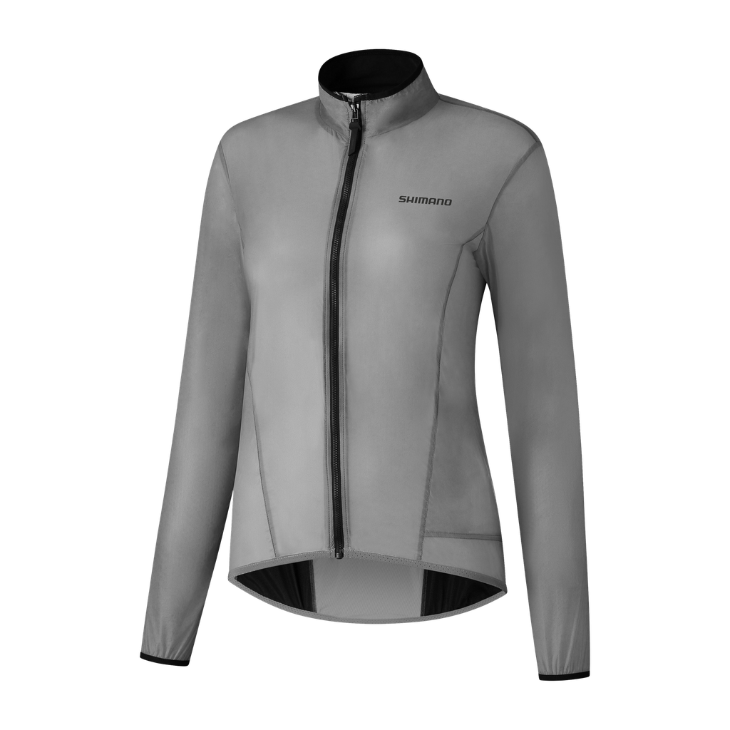 Chaqueta SHIMANO SUMIRE Dama rompe viento - reflectiva L Anthracite Grey