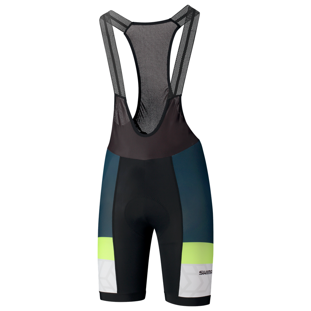 Pantaloneta SHIMANO TEAM Hombre c/tirantes XXL White/navy
