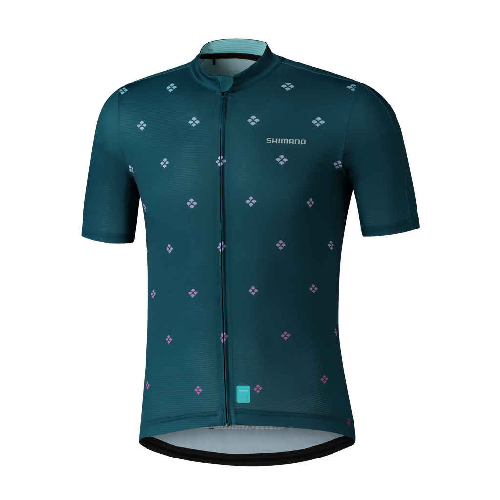Jersey SHIMANO AEROLITE Hombre m/corta L Navy