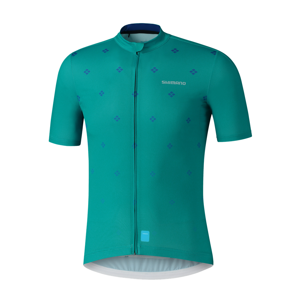 Jersey SHIMANO AEROLITE Hombre m/corta M Green