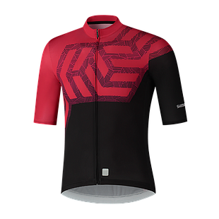 Jersey SHIMANO BREAKAWAY Hombre m/corta L Red