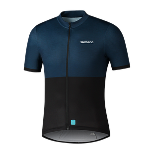 Jersey SHIMANO ELEMENT Hombre m/corta S Navy