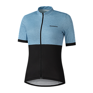 Jersey SHIMANO ELEMENT Dama m/corta S Pervinca