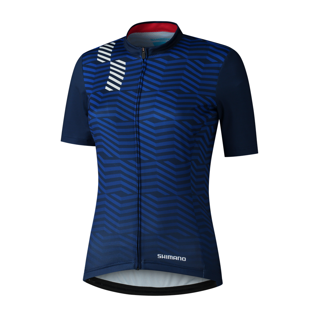 Jersey SHIMANO MIZUKI Dama m/corta M Blue
