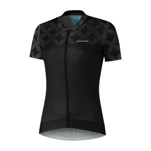 Jersey SHIMANO SAGAMI Dama m/corta L Black