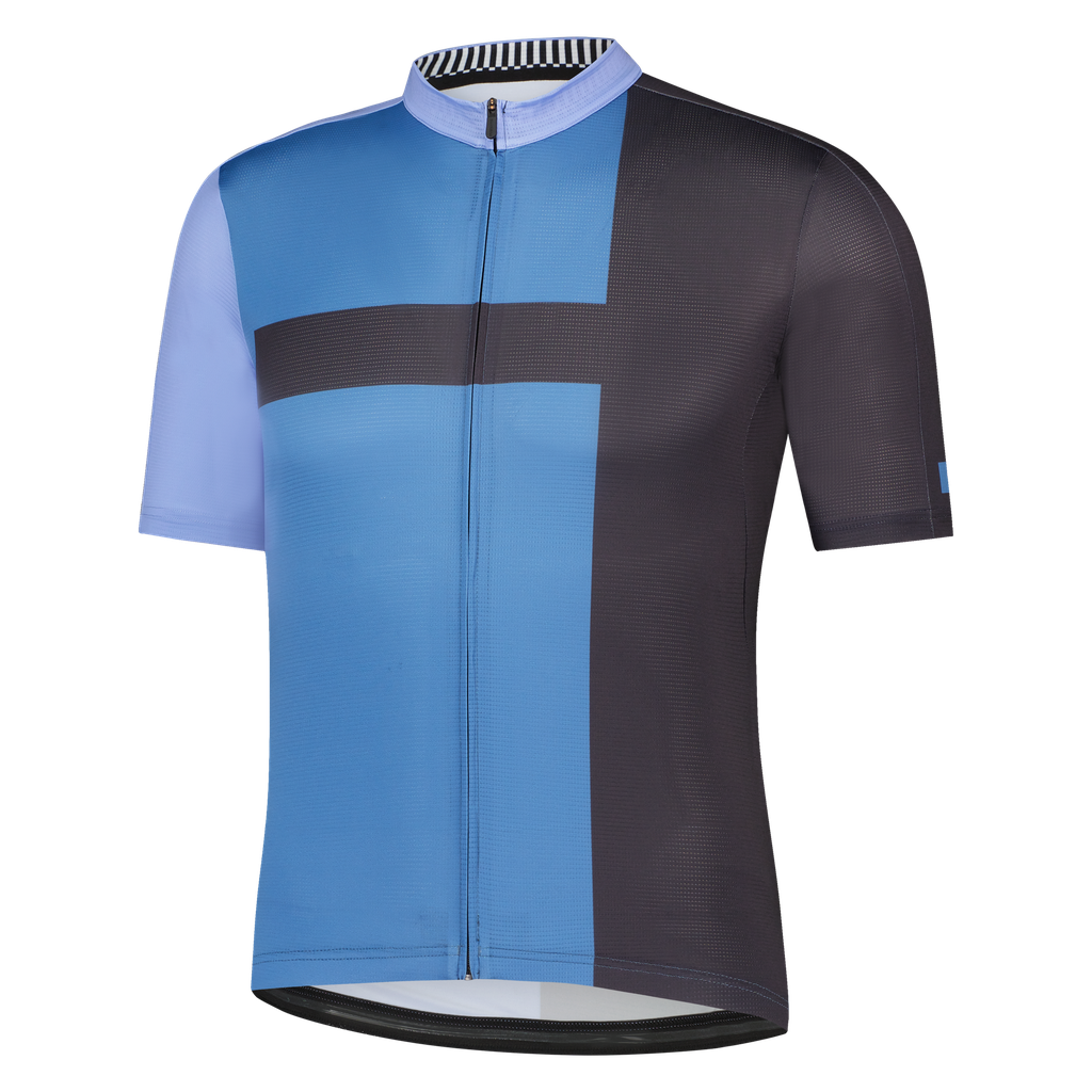Jersey SHIMANO AEROLITE Hombre m/corta L Indigo Blue
