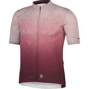 Jersey SHIMANO BREAKAWAY Hombre m/corta M Plum