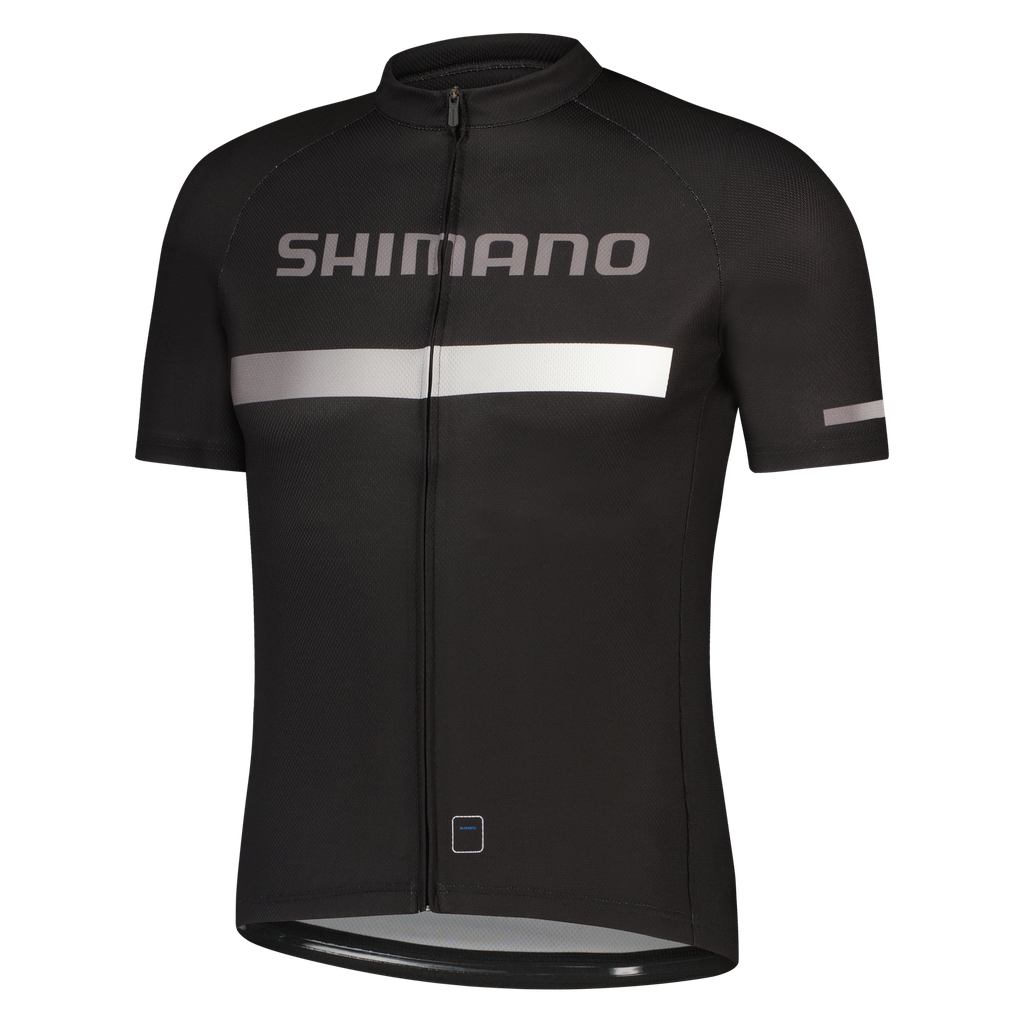 Jersey SHIMANO LOGO Hombre m/corta L Black