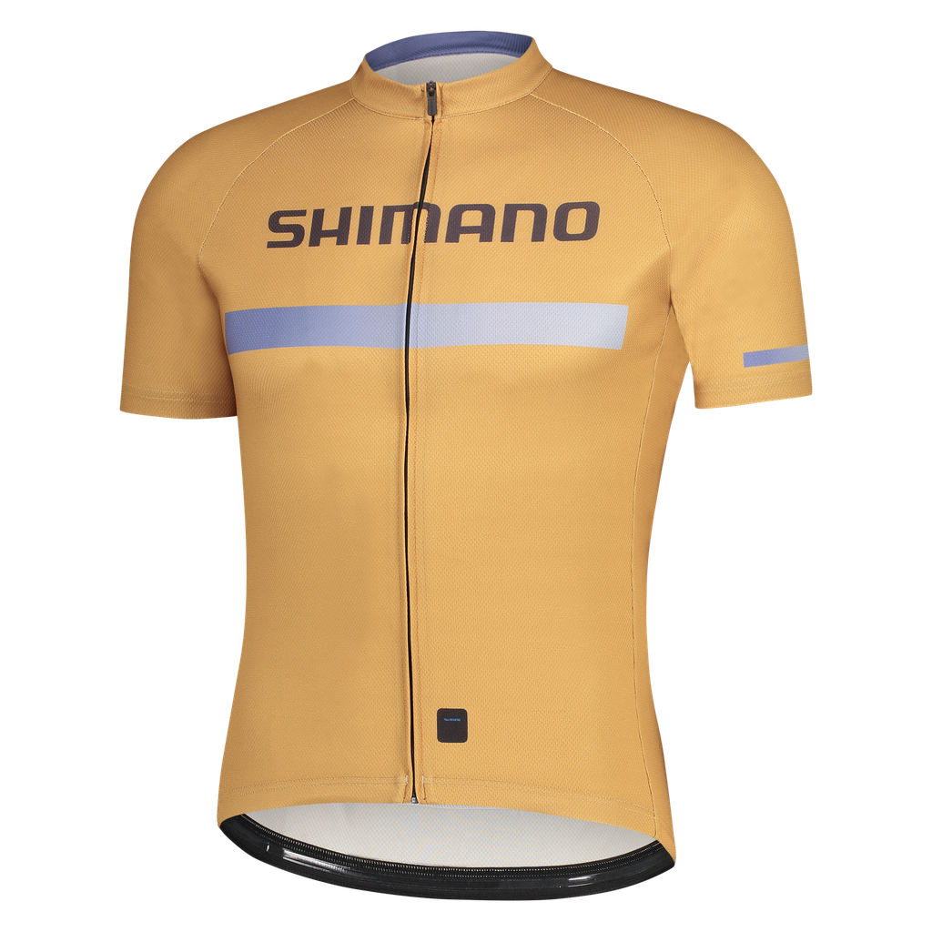 Jersey SHIMANO LOGO Hombre m/corta S Matte Gold