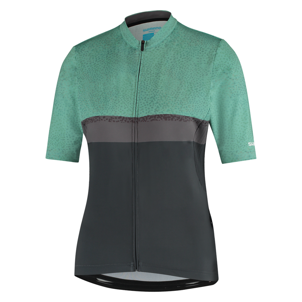 Jersey SHIMANO SUMIRE Dama m/corta S Transparent Green