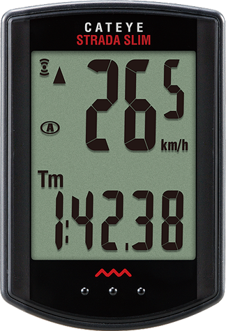 Velocimetro CATEYE CC-RD310W Strada SLIM 160-3820 black