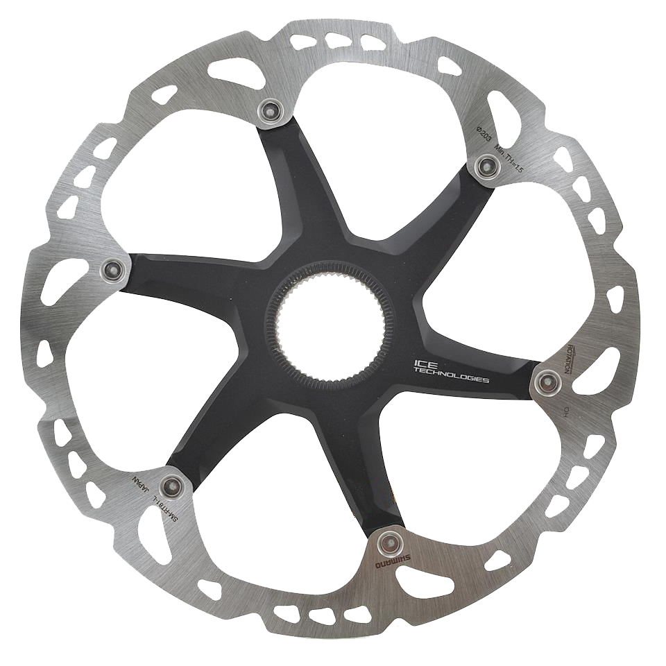 Disco SHIMANO DEORE XT SM-RT81 L  203mm c/lock JP
