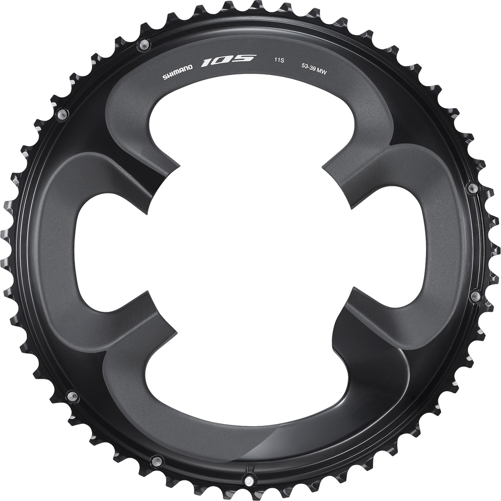 Coronilla SHIMANO 105 FC-R7000 53T-MW for 53-39T black JP