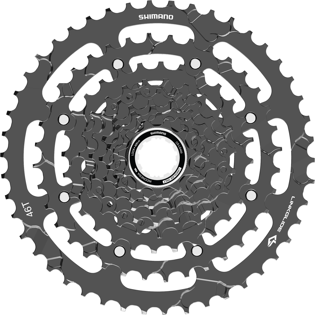Pacha SHIMANO MTB CUES 9V CS-LG400 11-46T SP caja SP