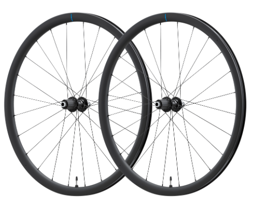 Ruedas SHIMANO ruta 700  105 WH-RS710-C32 carbon 24H 12x142mm 11/12v tubeless c/lock set JP