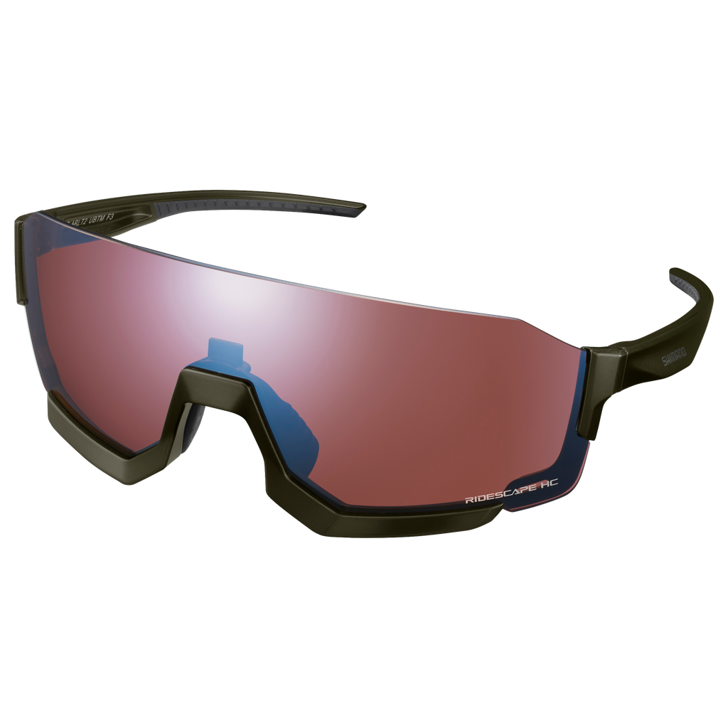 Gafas SHIMANO AEROLITE CE-ARLT2HC Moss Green RIDESCAPE HIGH CONTRAST ECEARLT2HCE20