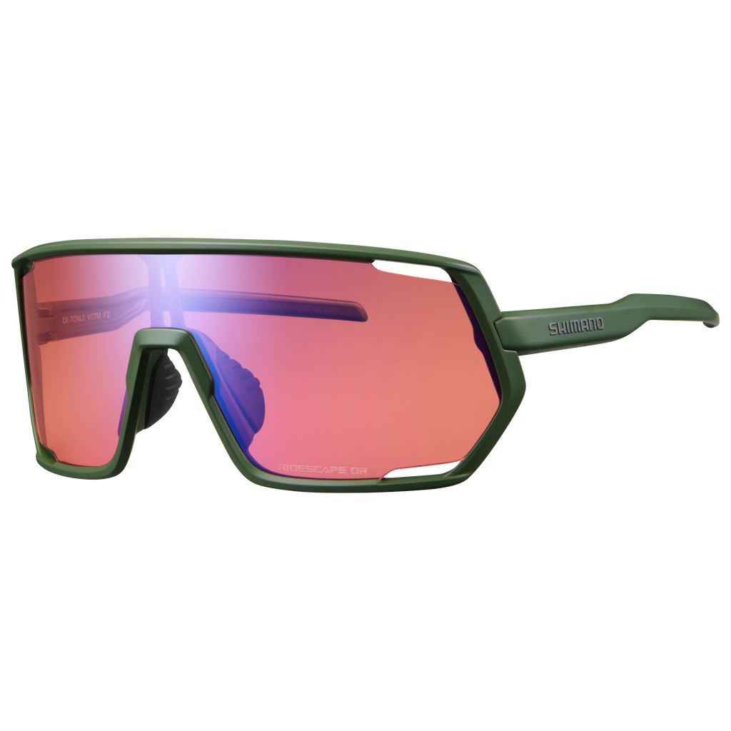 Gafas SHIMANO TECHNIUM CE-TCNM2OR Dark Olive RIDESCAPE OFF-ROAD rep. lente Clear ECETCNM2ORE13