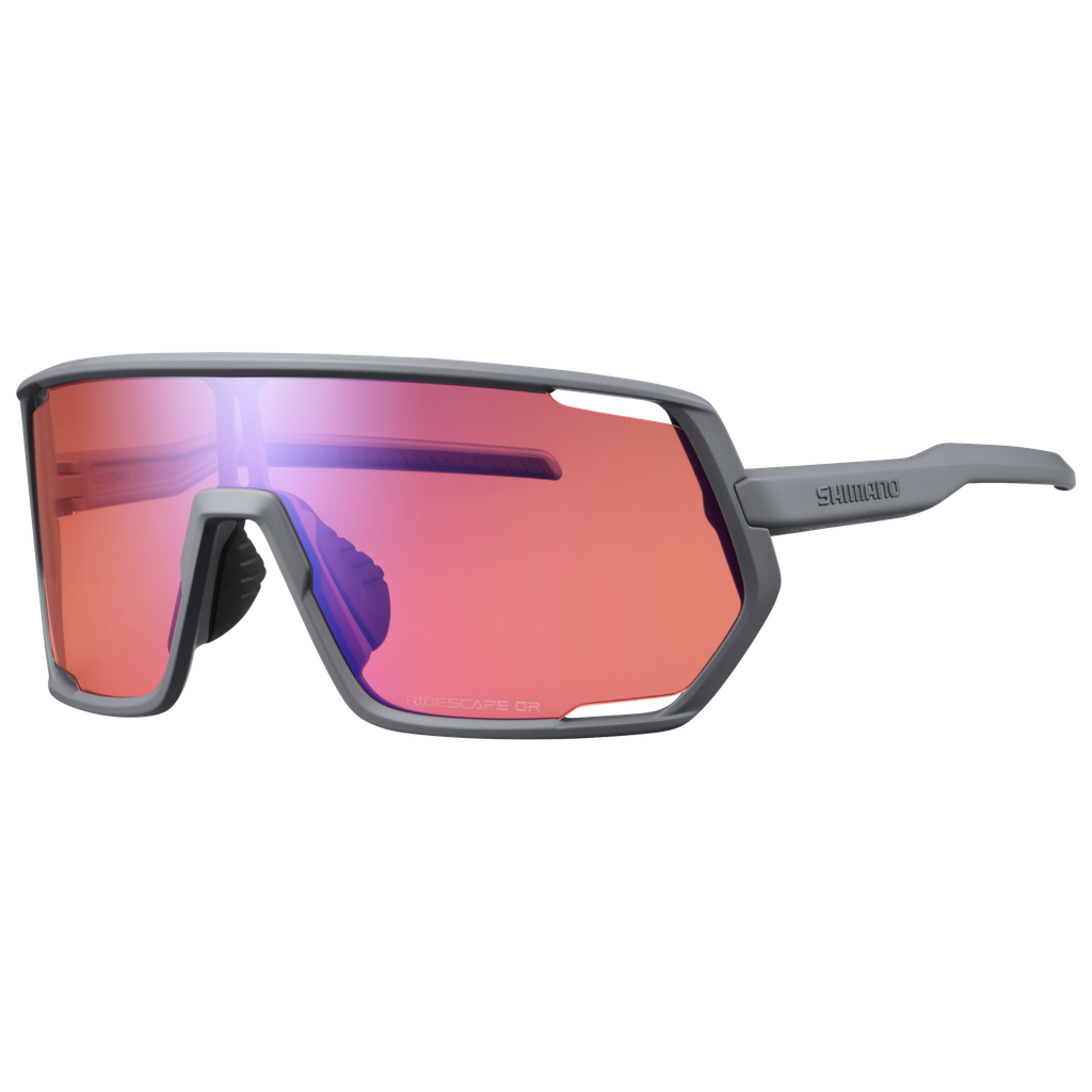 Gafas SHIMANO TECHNIUM CE-TCNM2OR Matte Gray RIDESCAPE OFF-ROAD rep. lente Clear ECETCNM2ORG02