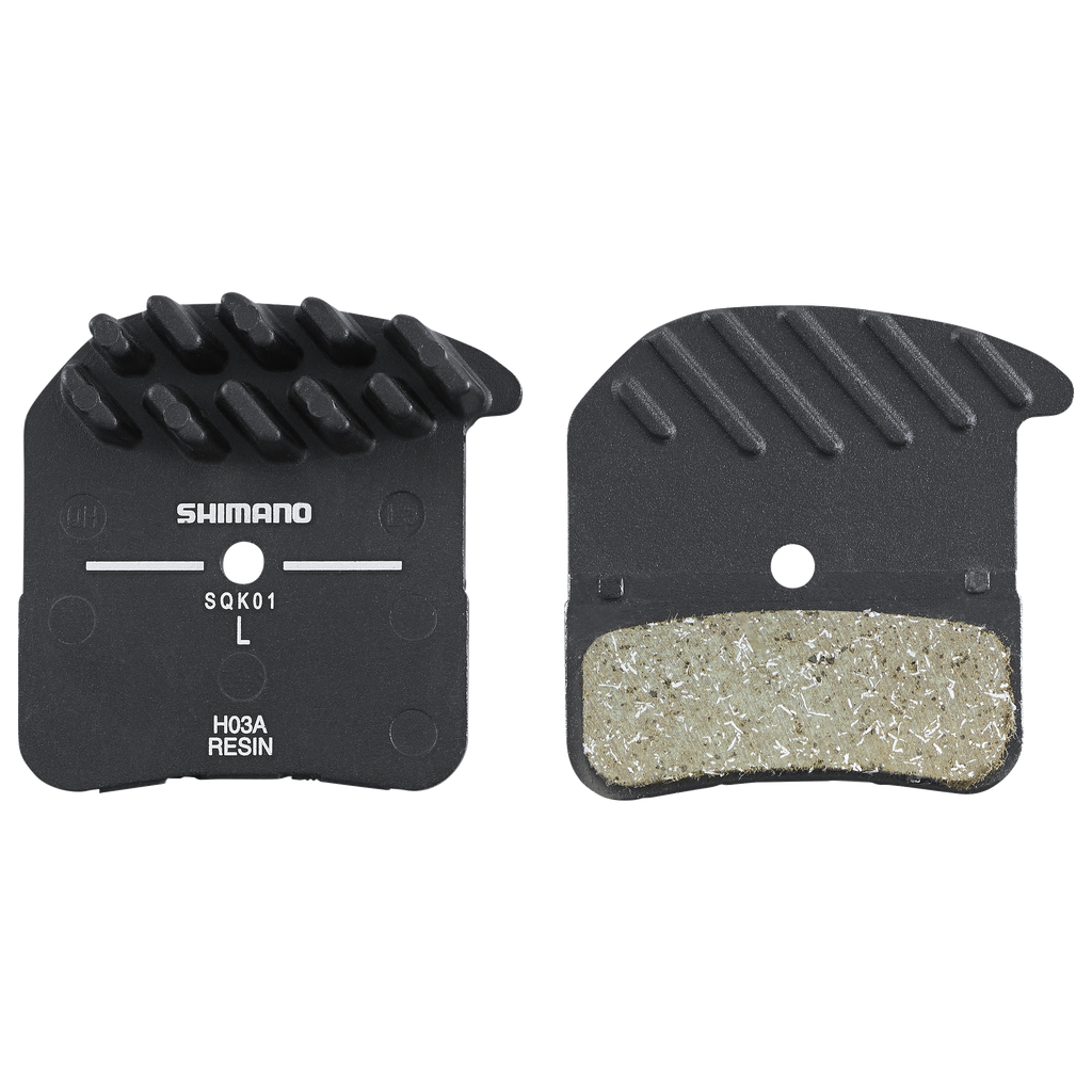 Zapatas SHIMANO MTB H03A-RF resina/ventilada 4pst caja SP