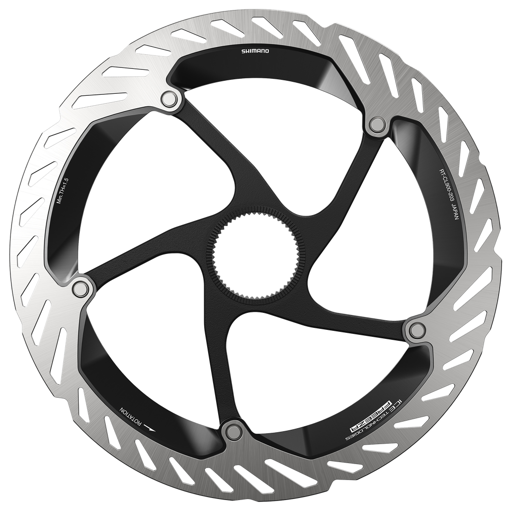 Disco SHIMANO MTB RT-CL900 L 203mm c/lock magnetic caja JP