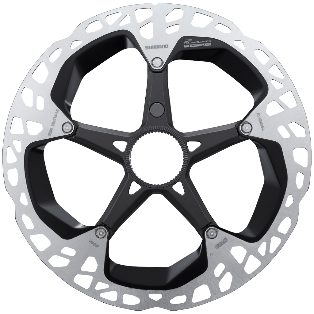 Disco SHIMANO MTB RT-EM910 L 203mm c/lock externo caja JP