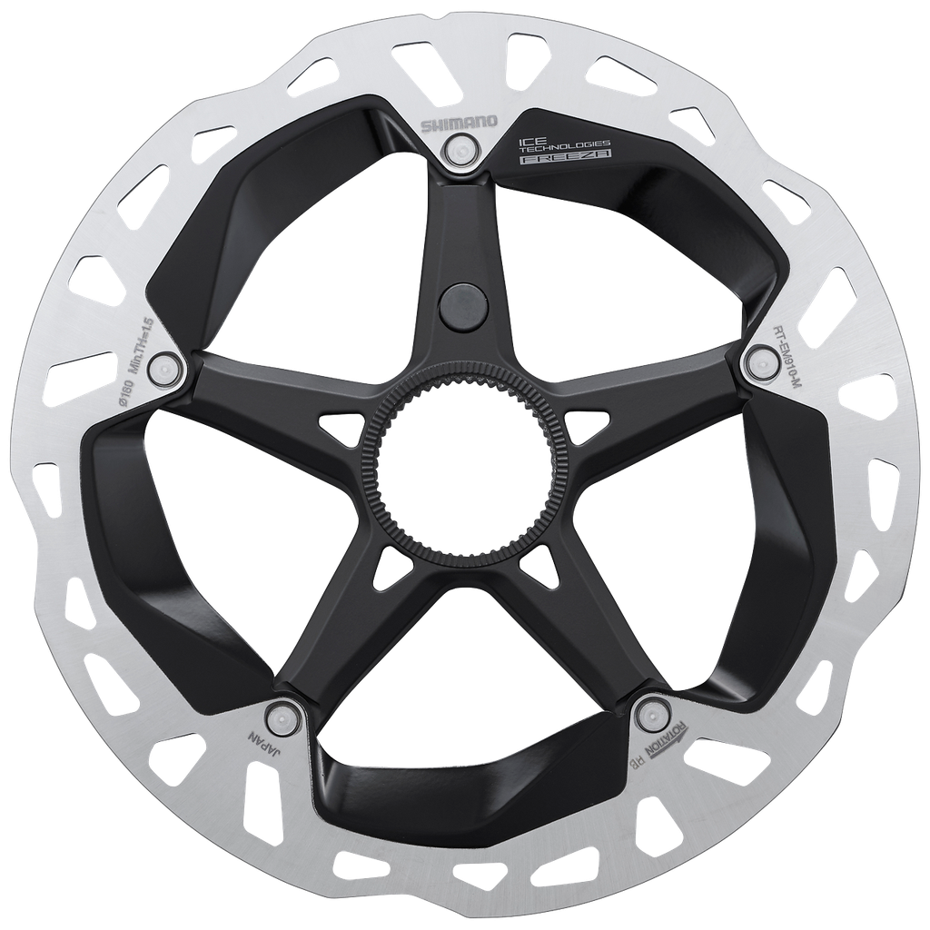 Disco SHIMANO MTB RT-EM910 M 180mm c/lock externo caja JP