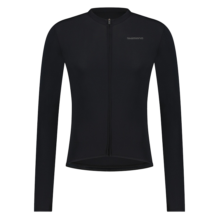 Jersey SHIMANO FUTURO Hombre m/larga M Black