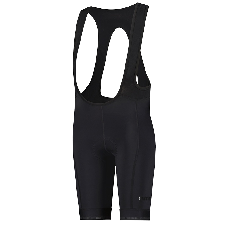 Pantaloneta SHIMANO ELEGANZA Dama c/tirantes S Black