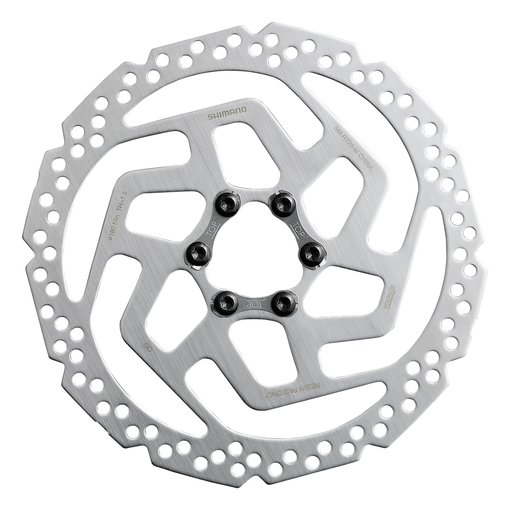 Disco SHIMANO MTB  SM-RT26 M 180mm 6 tornillos funda SP