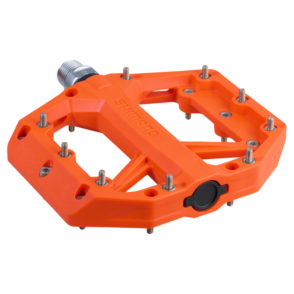 Pedal SHIMANO MTB PD-GR400  flat orange caja SP
