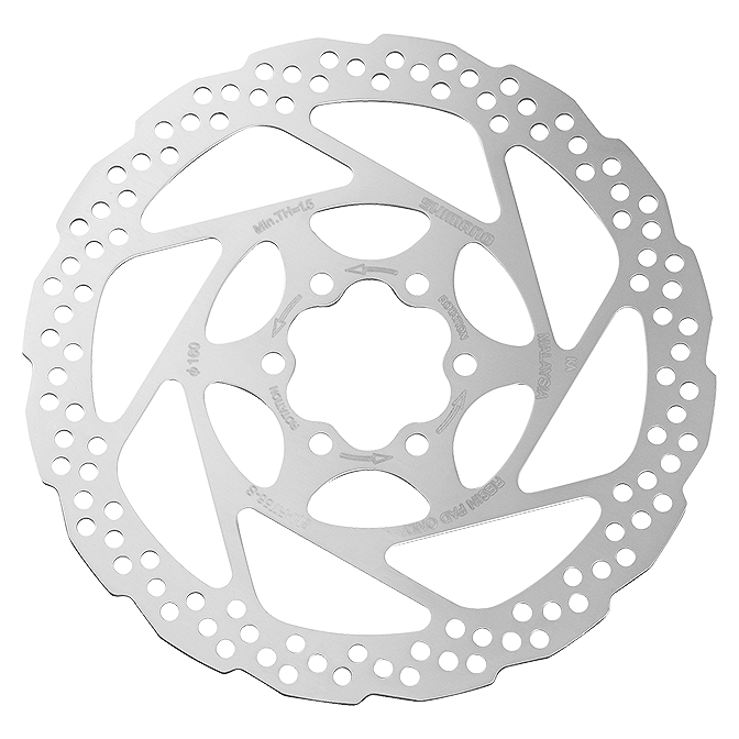 Disco SHIMANO SM-RT56 S 160mm 6 tornillos resin