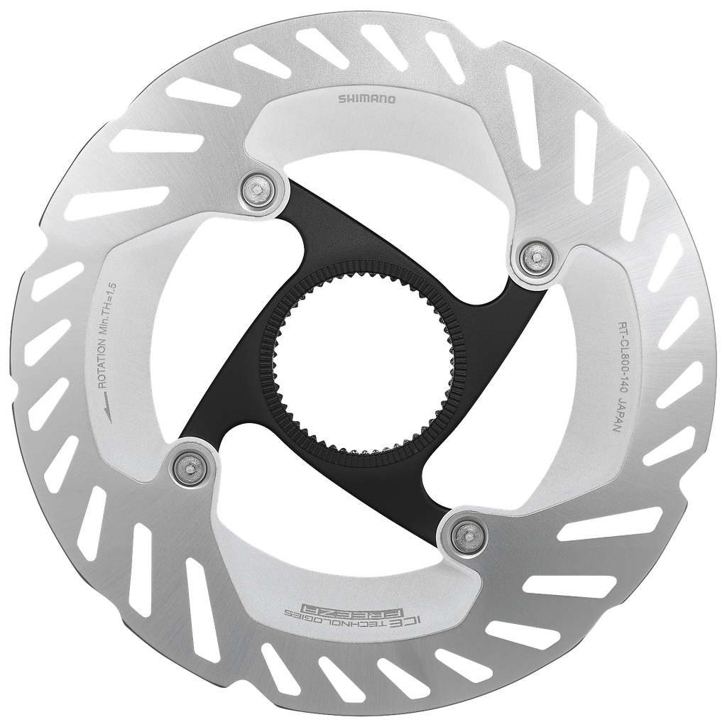 Disco SHIMANO ROAD RT-CL800 140mm c/lock externo  pack