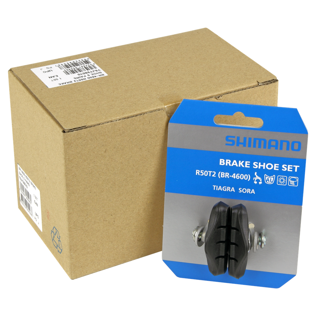 Caucho SHIMANO BR-R4600 R50T2 cartridge caja 5 pares JP