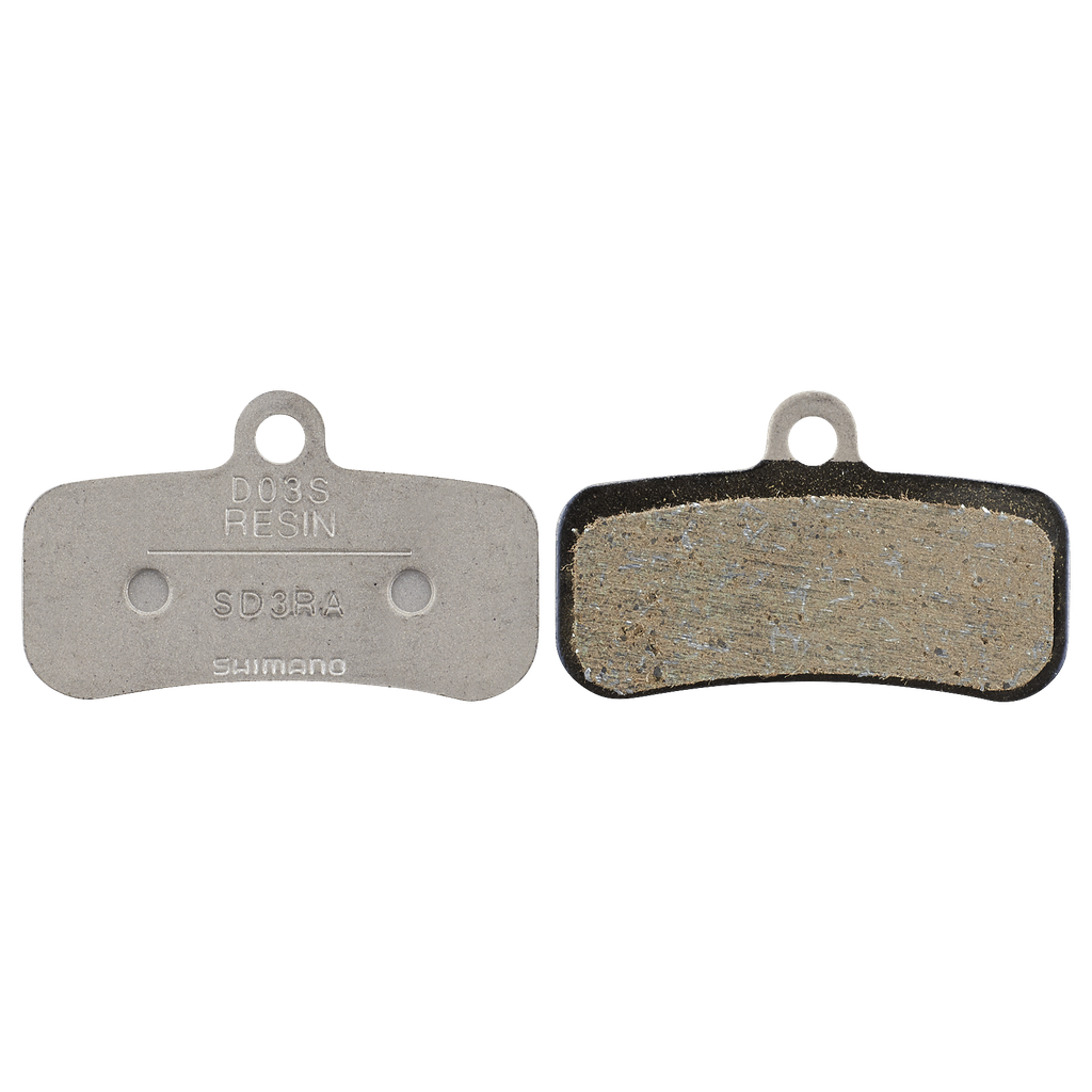 Zapatas SHIMANO MTB D03S-RX resina 4pst set funda