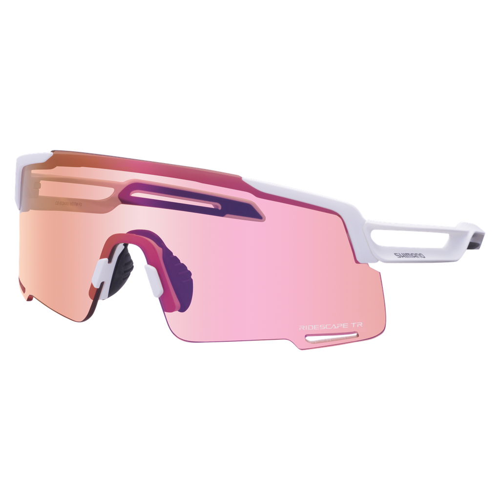 Gafas SHIMANO EQUINOX CE-EQNX5TR Matte White Ridescape Trail + lens 