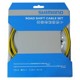 [AI-CAB038] Cables y fundas SHIMANO cambios DURA ACE yellow set