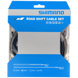 [AI-CAB042] Cables y fundas SHIMANO cambios RUTA black set OT-SP41 JP