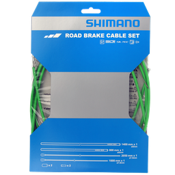 [AI-CAB053] Cables y fundas SHIMANO frenos DURA ACE green set