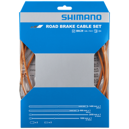 [AI-CAB055] Cables y fundas SHIMANO frenos DURA ACE orange set