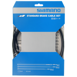 [AI-CAB068] Cables y fundas SHIMANO frenos MTB/Ruta 2200mmx1 black set JP